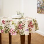 Round Floral Tablecloth - Botanico - Image 4