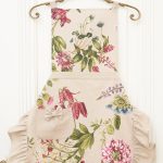 Ladies' Apron with Ruffles and Pocket - Botanico - Image 4