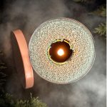 Unscented Powder Candle in Glass - Emerald 160g - Image 3