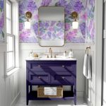 Lilac Garden in Light Purple eco wallpaper - Image 2