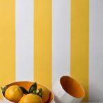 Yellow Stripes eco wallpaper - Image 2