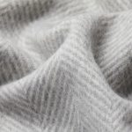 Natural Alpaca Wool Throw - Classic Fishbone - Image 7