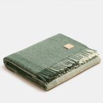 Recycled Alpaca Wool Throw - Classic Check - Image 9