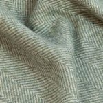 Natural Alpaca Wool Throw - Classic Fishbone - Image 4