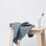Linen Fine Waffle Towel - Image 3