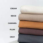 Secure Fit Cotton Hair Towel with Button Closure - Image 4