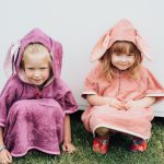 Short-Sleeve Poncho RABBIT - For KIDS (Size 122-150)