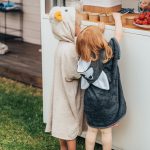 Short-Sleeve Poncho WOLF - For KIDS (Size 122-150) - Image 4