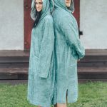 Long-Sleeve Poncho - Bamboo Terry - Image 6