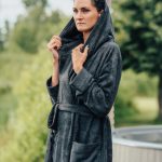 Unisex Hooded Bathrobe - Bamboo Terry