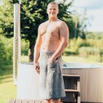 Spa Wrap for Men - Cotton Terry - Image 3