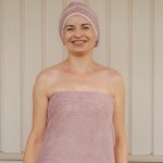 Hair Wrap for Women - Cotton Terry - Image 3