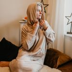 Long-Sleeve Poncho - Bamboo Terry - Image 3