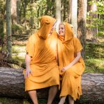 Short-Sleeve Poncho TEDDY - Bamboo Terry