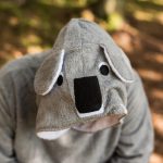 Short-Sleeve Poncho KOALA - Bamboo Terry