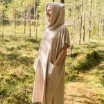 Short-Sleeve Poncho TEDDY - Bamboo Terry - Image 4