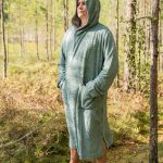 Long-Sleeve Poncho - Bamboo Terry - Image 8