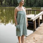 Spa Wrap for Women -  Bamboo Terry - Image 2