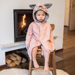 Bamboo Terry Bathrobe CAT - For TODDLERS (Size 82/86-116) - Image 4