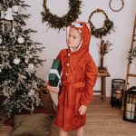 Bamboo Terry Bathrobe FOX - For TODDLERS (Size 82/86-116) - Image 3