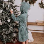 Bamboo Terry Bathrobe DINOSAUR - For TODDLERS (Size 82/86-116) - Image 2