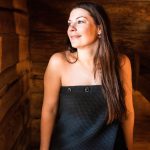 Spa Wrap for Women - Cotton Waffle - Image 8