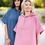 Short-Sleeve Surf Poncho - Cotton Waffle - Image 7