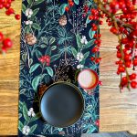 Christmas Forest Table Runner with Tassels - Image 3