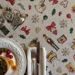 Festive Motive Christmas Story Rectangular Tablecloth - Image 3