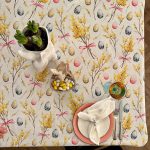 Rectangular Tablecloth - Easter Happy