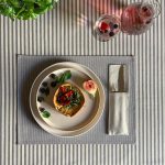 Rectangular Tablecloth, Recycled Fabric - Nord 1 - Image 3