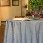 Round Tablecloth, Recycled Fabric - Nord 2