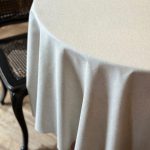 Round Tablecloth, Recycled Fabric - Nord 3 - Image 2