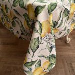 Rectangular Tablecloth - Lemon Linen