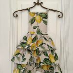 Kids Apron - Lemon Linen - Image 3
