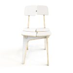 Woodpecker Wooden Dining Chair - White - Image 3