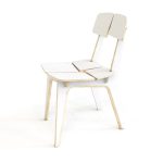 Woodpecker Wooden Dining Chair - White - Image 7