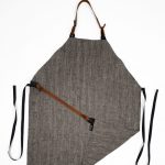 Linen Apron with Leather Details - Image 4
