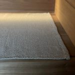 Linen Sauna Seat Cover - Beige - Image 2