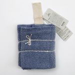 Big Linen Towel - Blue - Image 9