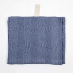 Big Linen Towel - Blue - Image 3
