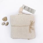 Big Linen Towel - Textured White - Image 2