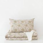Linen Duvet Cover Set for Kids - Botany - Image 5