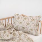 Linen Duvet Cover Set for Kids - Botany - Image 7
