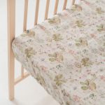 Linen Fitted Sheet for Kids - Sage - Image 4