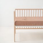 Linen Fitted Sheet for Kids - Cafe Creme - Image 3