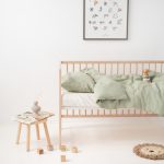 Linen Duvet Cover Set for Kids - Sage - Image 7