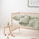 Linen Duvet Cover Set for Kids - Sage - Image 11