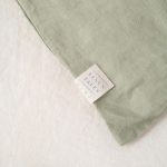 Linen Duvet Cover Set for Kids - Sage - Image 12