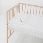 Linen Fitted Sheet for Kids - White - Image 2